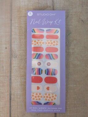 2 For $5! NIP Studio Oh! Nail Wrap Kit